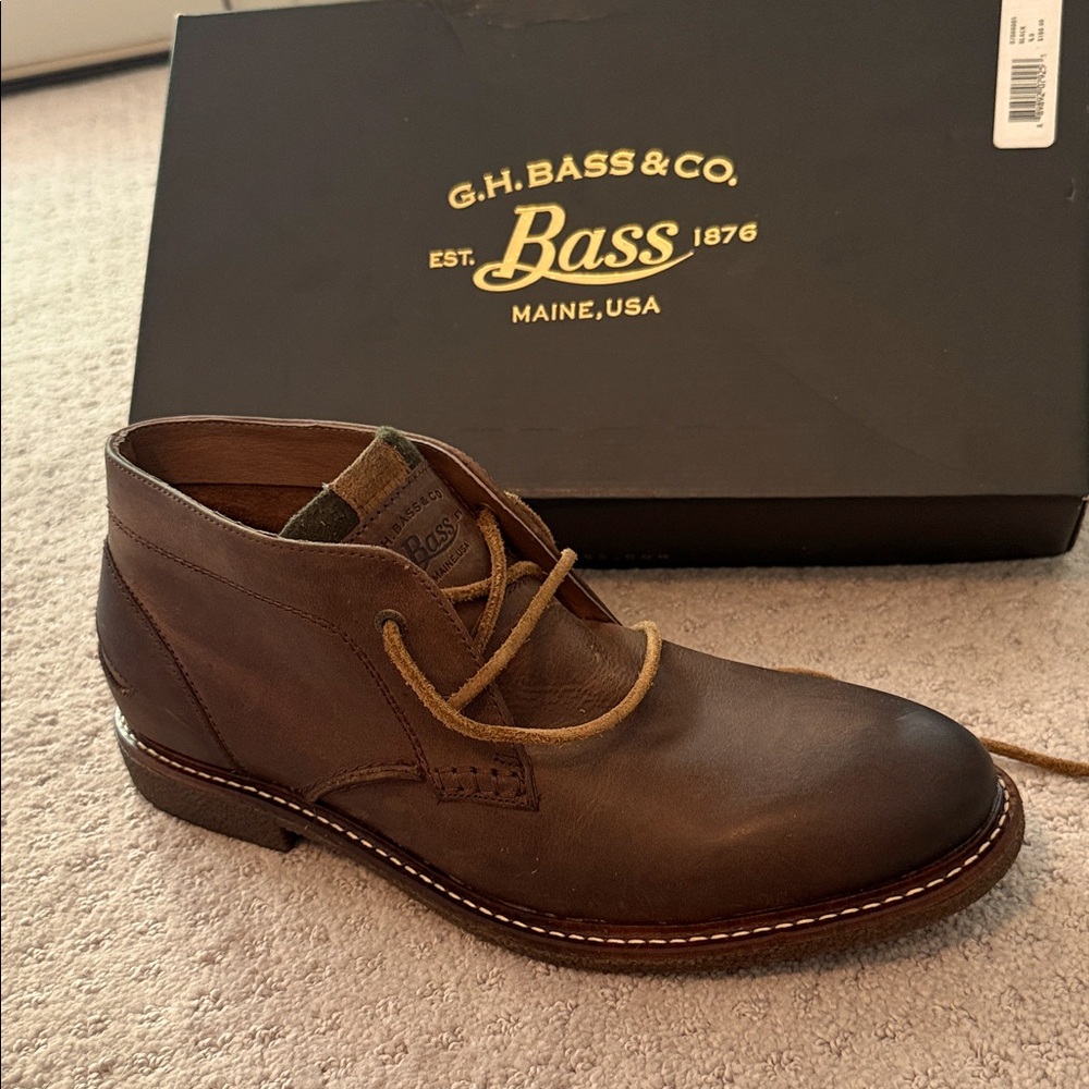 G.H. Bass & Co. Dark Brown Chukka Boots